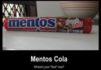 Mentos cola