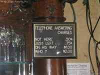 Telephone Answering Charges