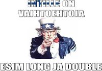 Intille on vaihtoehtoja