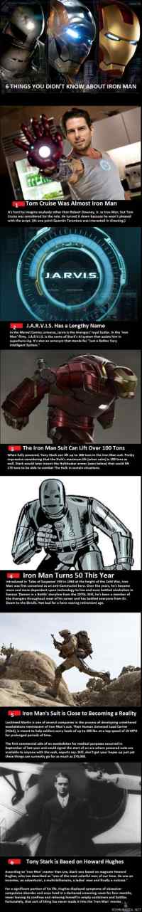 6 Things you didnt´t know about iron man