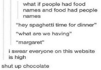 People with food names