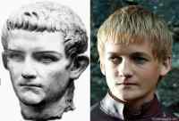 Caligula vs. Joffrey - Joffrey = kusipää kuningas, mestaisin.