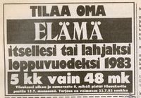 Tilaa oma ELÄMÄ