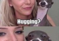 Hugging