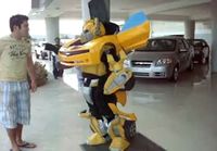 Camaro Transformers costume