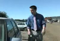 News reporter blooper