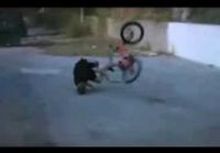 Bike jump fail