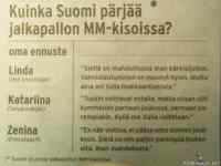 Suomi Jalkapallon MM-kisoissa