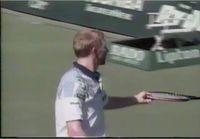 Andre Agassi vs. Ball Girl