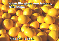 When life gives you lemons