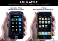 iPhone vs Samsung - http://www.puhelinvertailu.com/uutiset.cfm/2011/04/19/apple_haastoi_samsungin_oikeuteen_galaxy_s_kopioi_iphonea