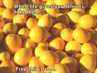 When life gives you lemons