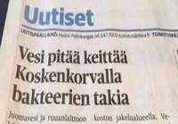 Muistakaa varovaisuus.