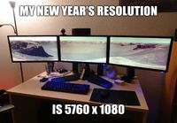 My new year's resolution