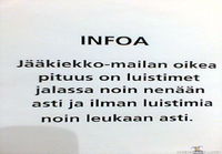 Jääkiekkomailan pituus