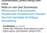 Somevaari pitää huolta omaisuudestaan