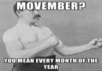 Overly manly man