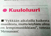 Lempimusiikki!