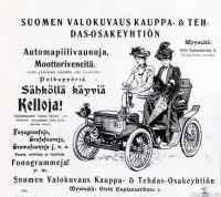 Nyt on kova tarjous. - Mainos vuodelta 1899.