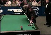 billiard trick shot 2