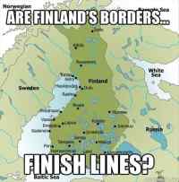 Finlands borders