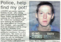 Police help find my pot