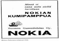 Nokian kumipamppu