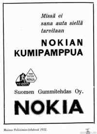 Nokian kumipamppu