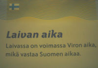 Kyltti viron laivalla