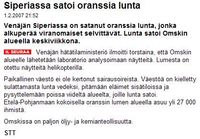 Venäjän tapa kadottaa ydinjäte?