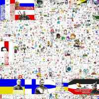 Placen lopputulos - Kuvaa klikkaamalla saa suuremmaksi. Pitää tietää reddit /r/place http://pxls.space