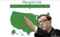 Väyrynen Yhdysvaltain 46. presidentti