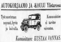 Autokorjaamo ja -koulu