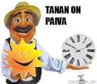 Tanan on paiva