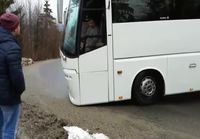 Bussikuskilla huono päivä