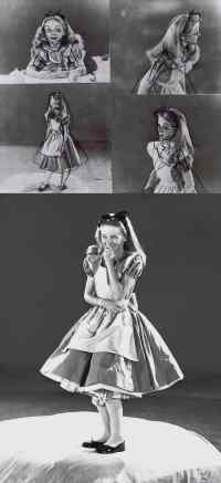 Tyttö Liisa Ihmemaasta - Kathryn Beaumont, nykyään jo 77 vuotias.