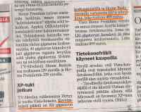 Vista tietokoneet - Ja halvalla lähtee. Hämeen Sanomat 6.2.2007