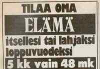 Elämä myynnissä