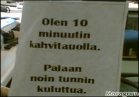 Kahvitauko