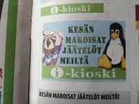 IdeaPark promotoi Linuxia - Ideapark ilmeisesti tykkää Linuxista. Otus on tietty Linuxista tuttu Tux, eikä suinkaan mikään jäätelöpingviini. https://en.wikipedia.org/wiki/Tux