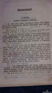 Naimiskaari Ruotsin valtakunnan laista 1734 - Juhannuksen kunniaksi: Jos naittaja öffenbrau tiita fyntyyn kaffa jos oikeeata ei fatjotffaafii siihen jopimadffi tahi kfjjdjzjjzj, niim säätäköön tuomari...