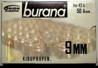 Burana 9mm - Loppuu se kipu äkkiä!