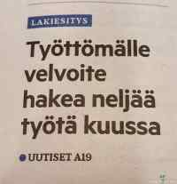 Työttömät kuuhun - Lycka till!