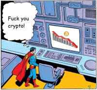 Superman ja cryptovaluutta - Supermanin uusi heikkous.