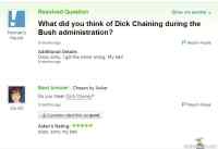 Not sure what they did during the Bush administration, but it couldn&#039;t be fun..