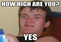 How high are you?