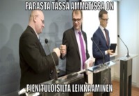 Parasta tässä ammatissa