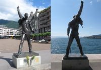 Freddie Mercuryn patsas Montreux'ssa