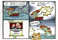 The scroll of truth boomer