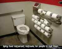 Spicy Food Restroom